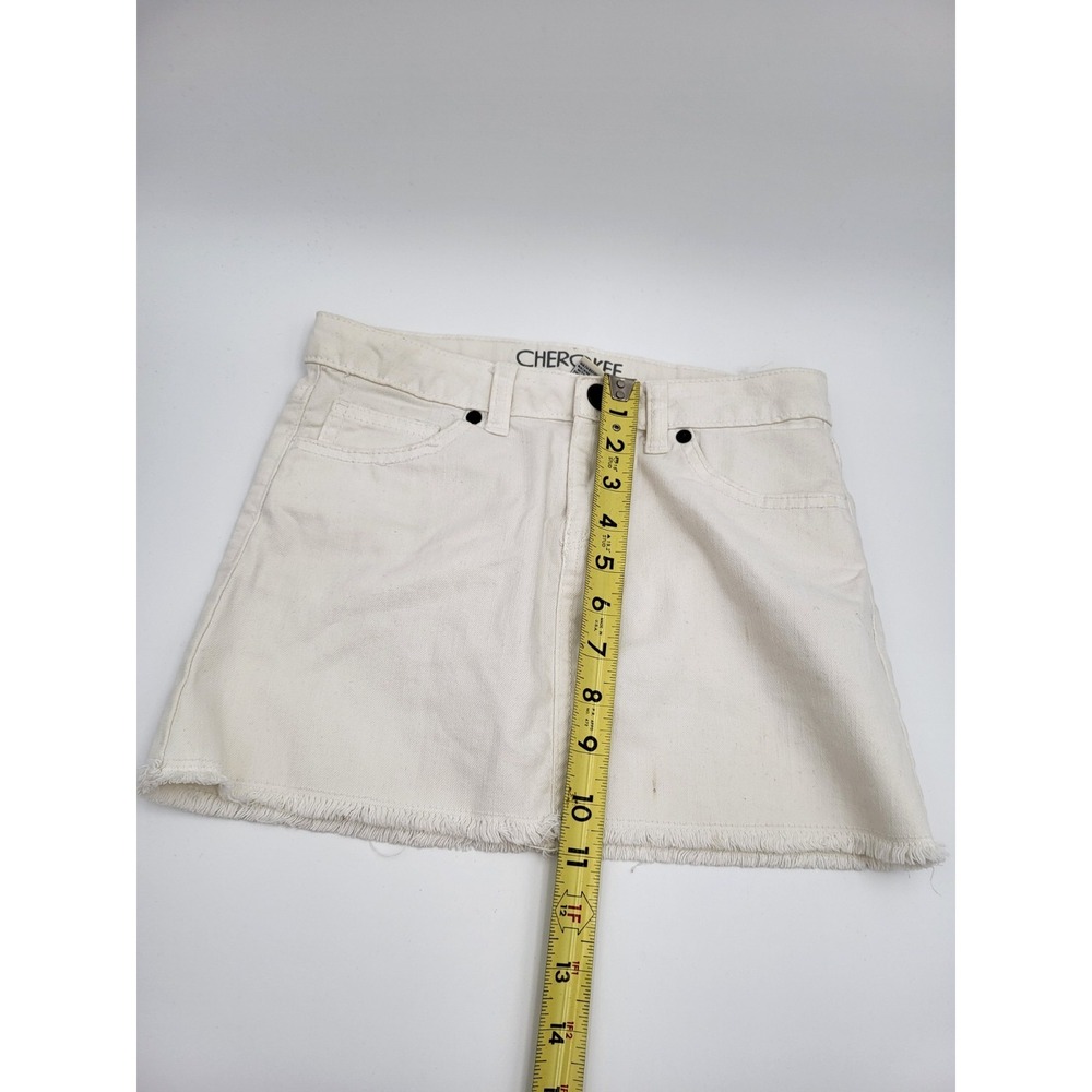Cherokee White Skirt Size M (7/8) - Picture 4 of 5